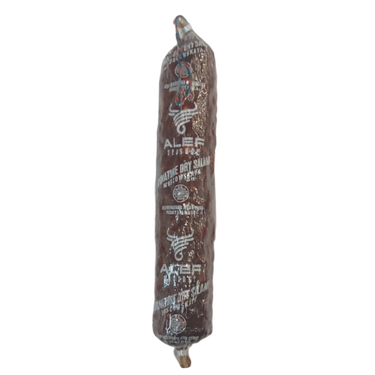 "ALEF" MOSCOW SIGNATURE DRY SALAMI LONG ($19.49/1LB) - 1 PC