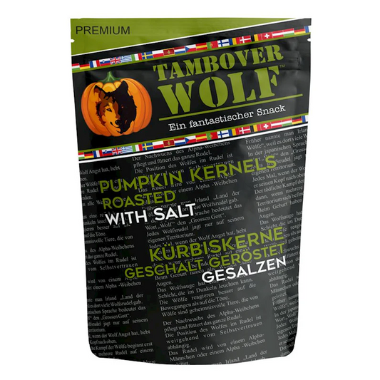 Roasted pumpkin seeds with salt, Tambovsky volk, 80 g