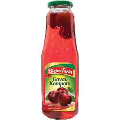 Bizim Tarla Plum Compote 1L